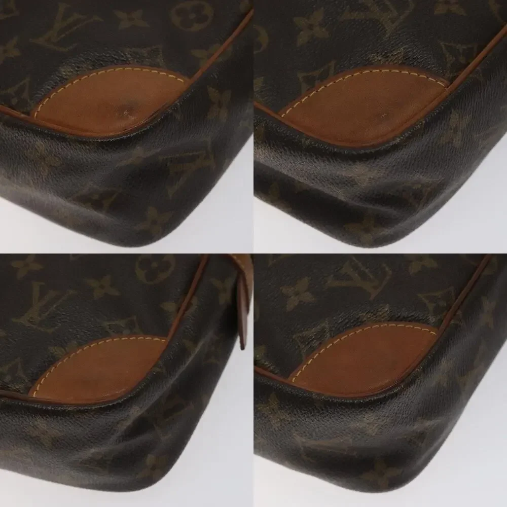 Louis Vuitton Monogram Compiegne 28 Clutch Bag Brown